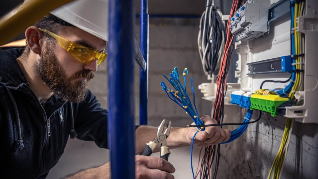 Electrical Work Banner - SK Logistics International